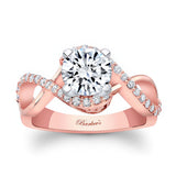 Infinity Twist Engagement Ring
