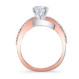 Curved Wedding Ring