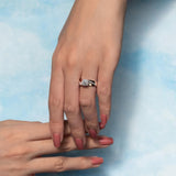 Split Shank Pave Engagement Ring