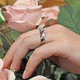 Split Shank Pave Engagement Ring