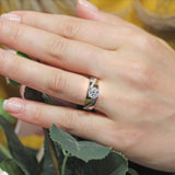 Split Shank Pave Engagement Ring