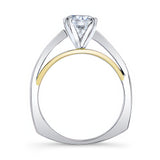 Split Shank Pave Engagement Ring