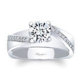 Split Shank Pave Engagement Ring