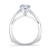 Split Shank Pave Engagement Ring