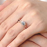 Diamond Leaf Ring