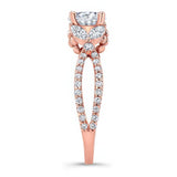 Diamond Leaf Ring