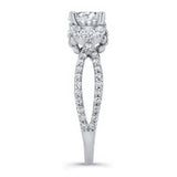 Diamond Leaf Ring