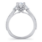 Diamond Leaf Ring