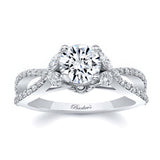 Diamond Leaf Ring