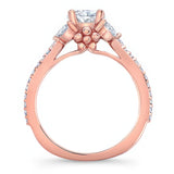 Diamond Leaf Ring