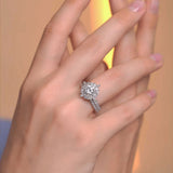 Marquise Halo Wedding Set