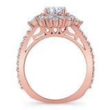 Marquise Halo Engagement Ring