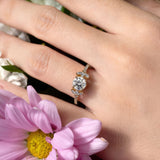 Leaf Engagement Ring