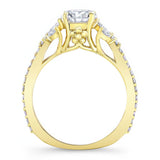 Leaf Engagement Ring