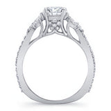 Leaf Engagement Ring