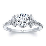 Leaf Engagement Ring