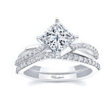 2 Carat Princess Cut Twist Bridal Set