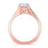 Princess Cut Pave Ring