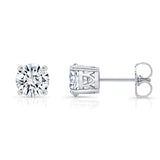 4 Carat Lab Grown Diamond Studs
