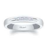 3mm 5 Diamond Wedding Band
