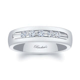 5mm 5 Diamond Wedding Band