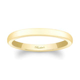 2mm Domed Wedding Band