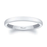 2mm Domed Wedding Band