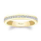 3mm Channel Set Diamond Wedding Band