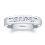 Mens 5mm Channel Set Diamond Band