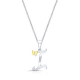 I Initial Necklace