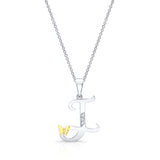 J Initial Necklace
