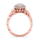 Vintage Halo Ring