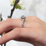 Vintage Halo Ring