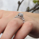 Vintage Halo Ring