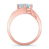 Unique Princess Cut Ring