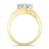Unique Princess Cut Ring