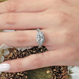 Vintage Three Stone Engagement Ring