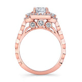 Vintage Three Stone Engagement Ring