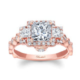 Vintage Three Stone Engagement Ring