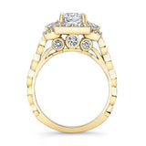 Vintage Three Stone Engagement Ring