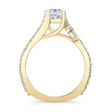 1 Carat Emerald Cut Diamond Ring