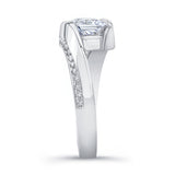 Bypass Diamond Ring