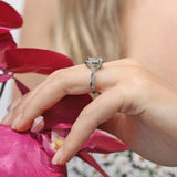 Unique Pear Shaped Engagement Ring