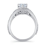 Unique Pear Shaped Engagement Ring