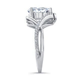 Unique Pear Shaped Engagement Ring