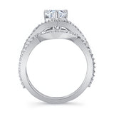 Unique Pear Shaped Wedding Set