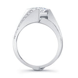 Interlocking Princess Cut Diamond Bridal Set