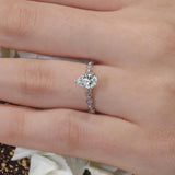 Art Deco Pear Shaped Diamond Ring