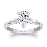 Art Deco Pear Shaped Diamond Ring
