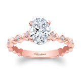 Art Deco Oval Engagement Ring